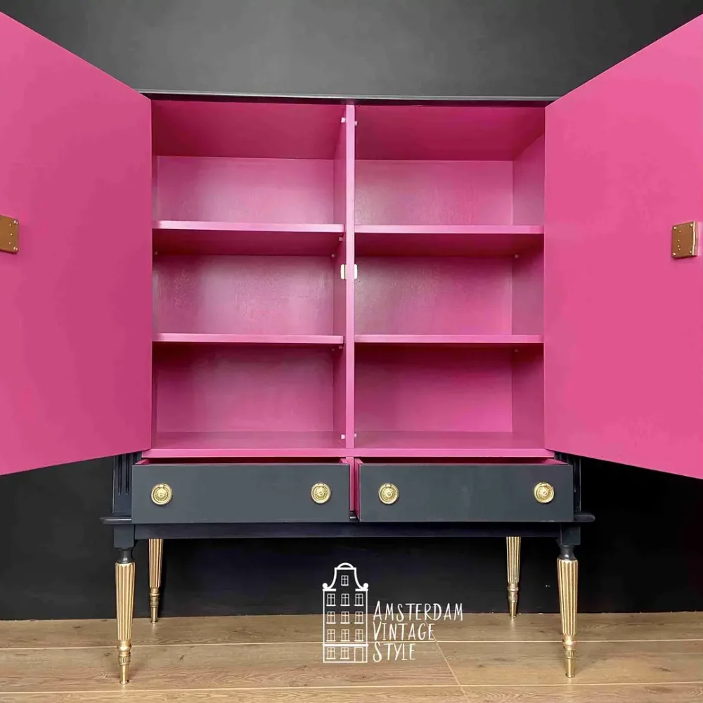 CUREiously Pink fusion mineral paint vopsea mobila