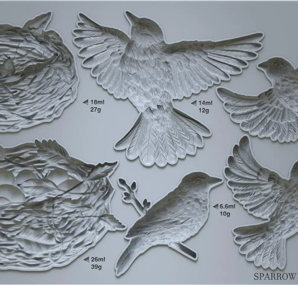 Sparrow’s Nest - mulaj decorativ IOD - Nou