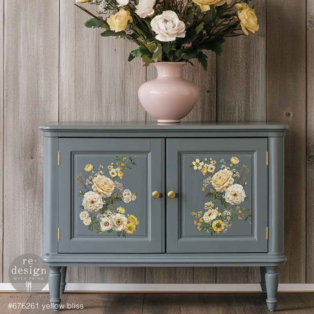 transfer decorativ redesign Yellow Bliss