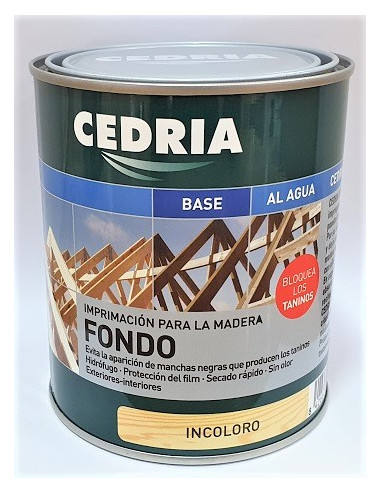 CEDRIA FONDO - impregnant incolor pentru blocarea taninilor