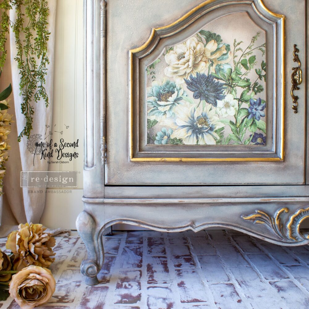 Redesign – Decor Transfer – Cerulean Blooms