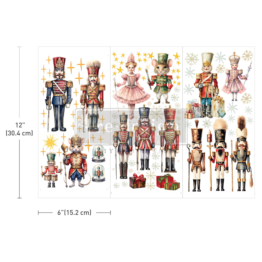 Redesign - Transfer decorativ - Nutcracker Christmas