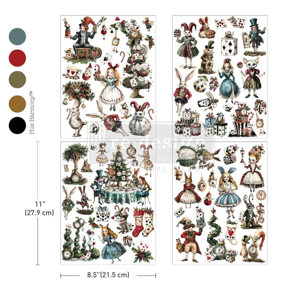 Redesign - Transfer Decorativ - Whimsical Holiday Dreams