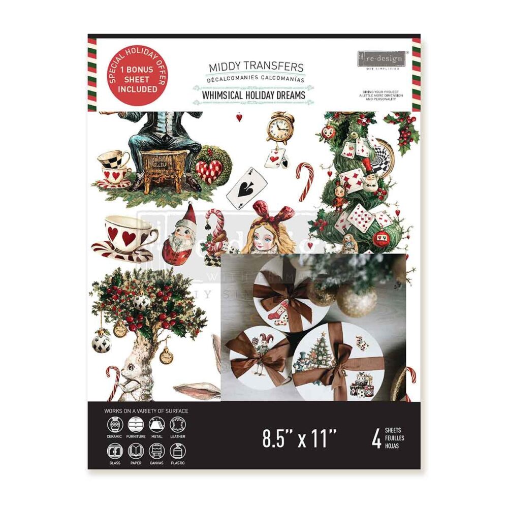 Redesign - Transfer Decorativ - Whimsical Holiday Dreams