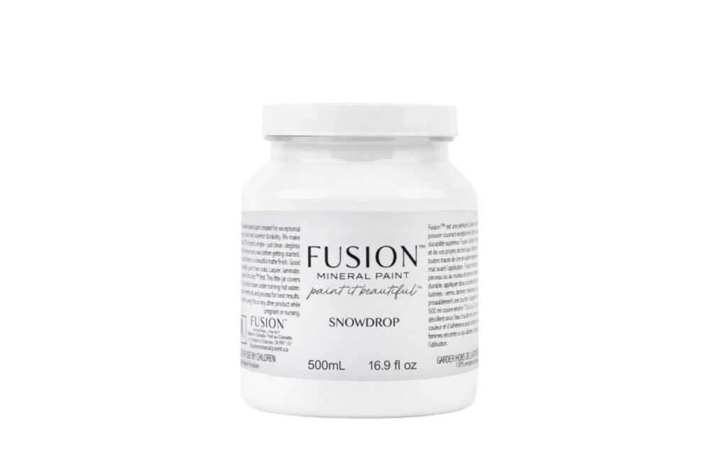 vopsea fusion mineral paint alb curat snowdrop