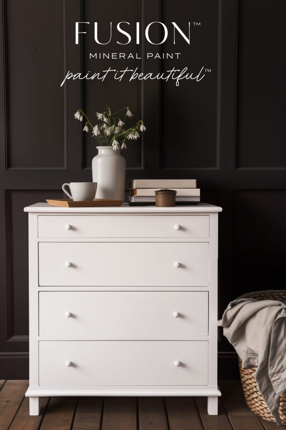 vopsea fusion mineral paint alb curat snowdrop