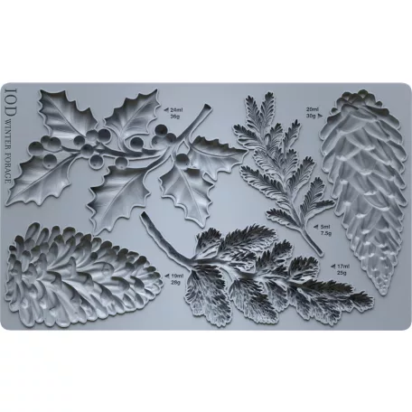 Winter Forage mulaj decorativ iod frunze pin