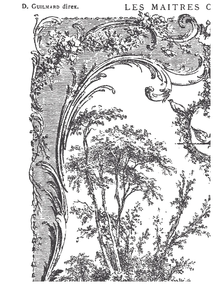 iod paint inlay La Chasse