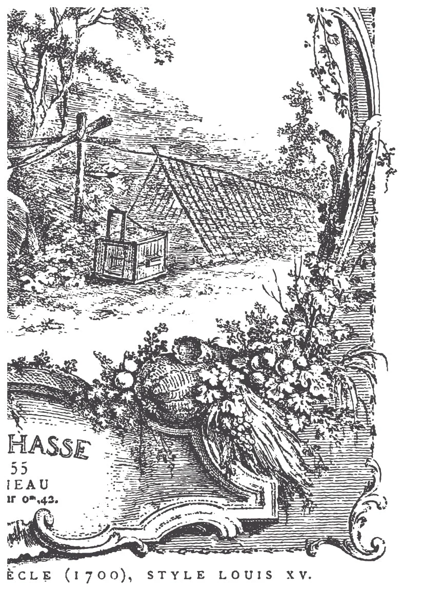 iod paint inlay La Chasse