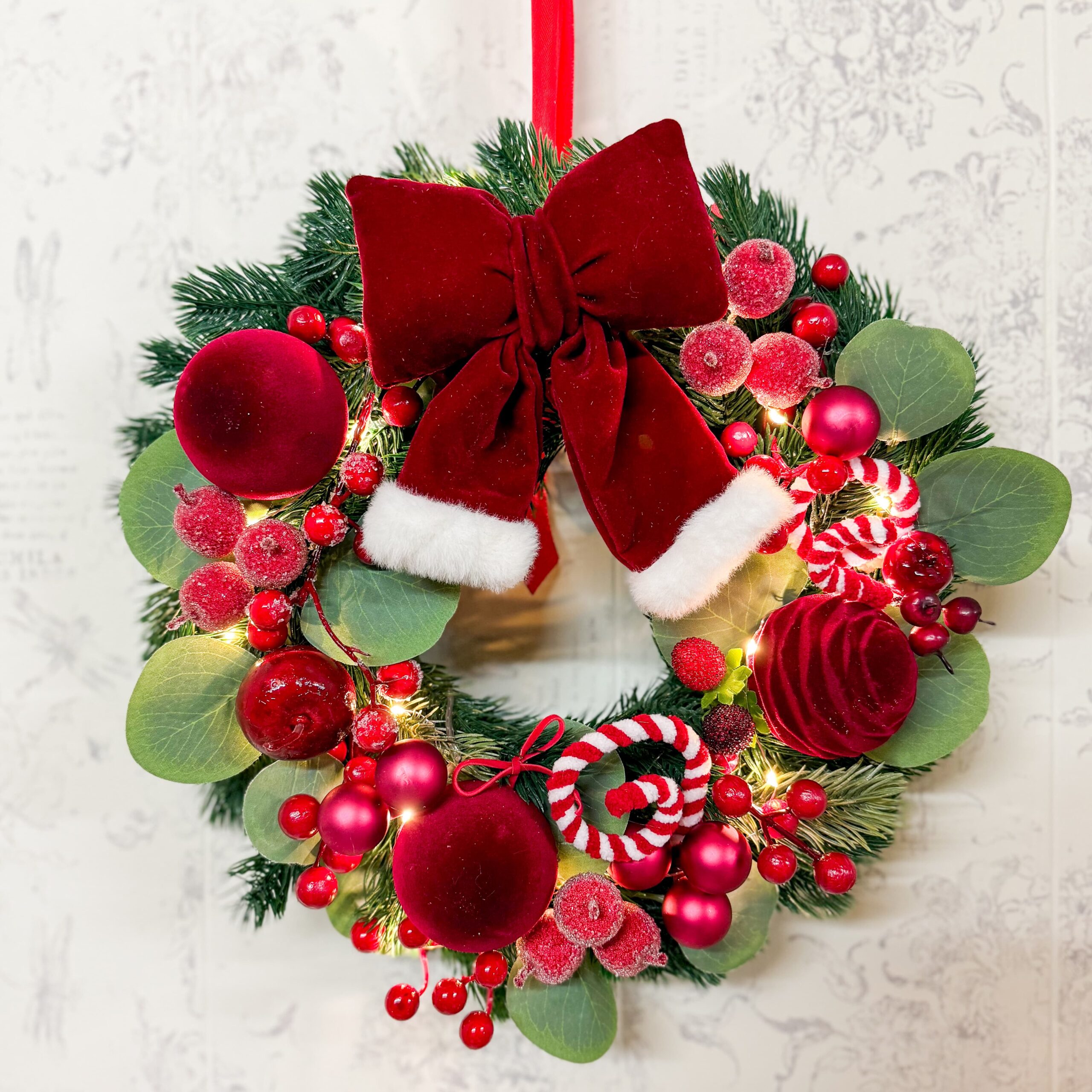 coroniță pentru ușa pentru sărbători