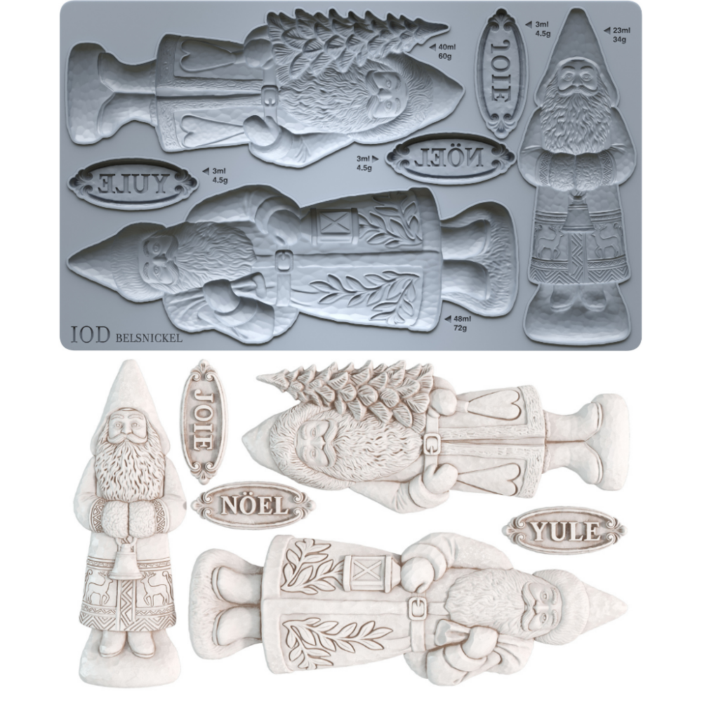 mulaj decorativ iod Belsnickel figurine de Crăciun