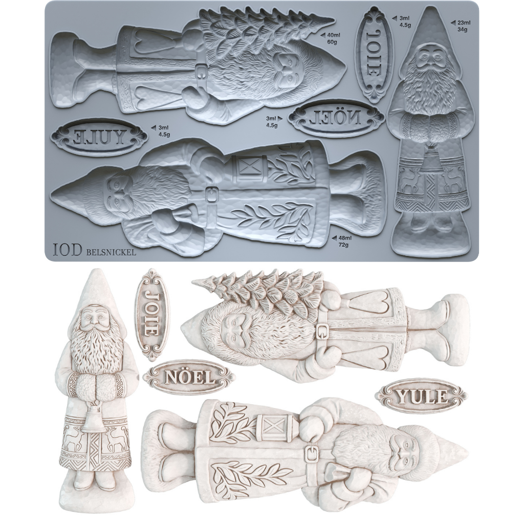 mulaj decorativ iod Belsnickel figurine de Crăciun