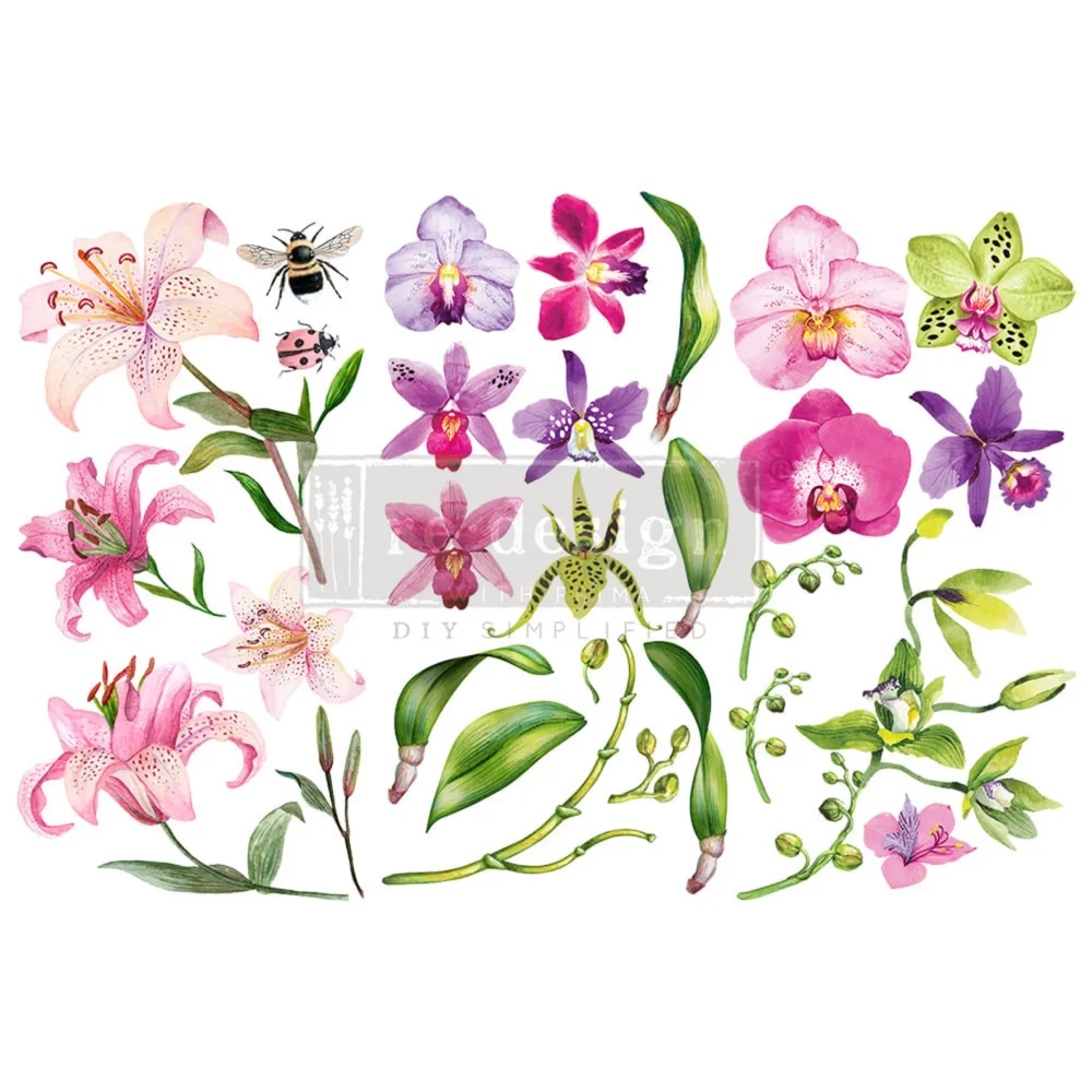 transfer decorativ redesign sunset tropicals