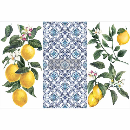 transfer decorativ lemon tree