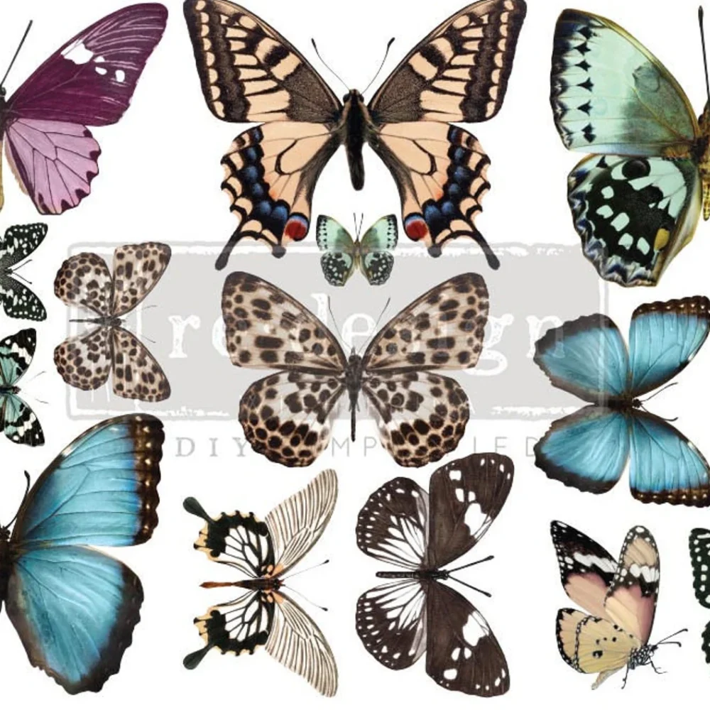 transfer decorativ redesign butterfly